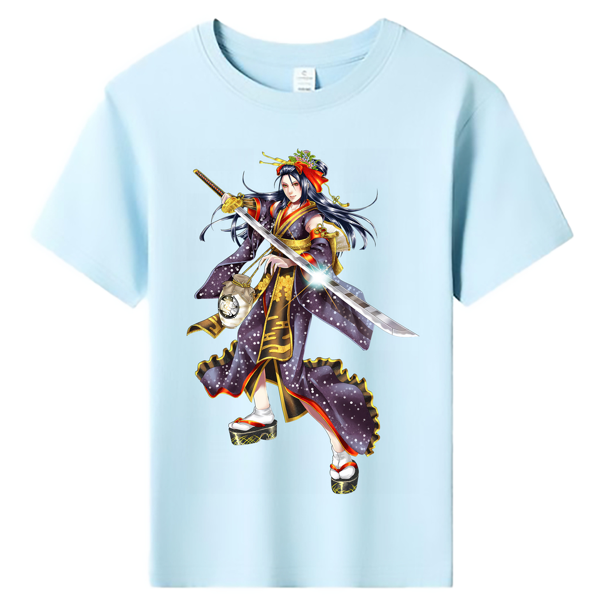 （画像用） 刀剣乱舞 Touken Ranbu 綿100％キッズTシャツ（フロントプリント）
